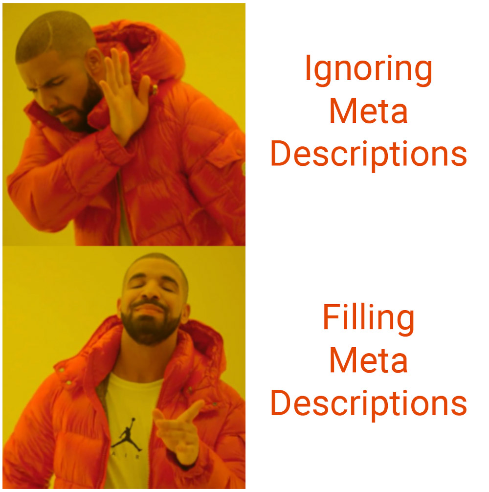 don't ignore meta descriptions