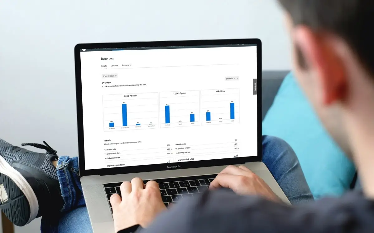 email marketing data open and click rates